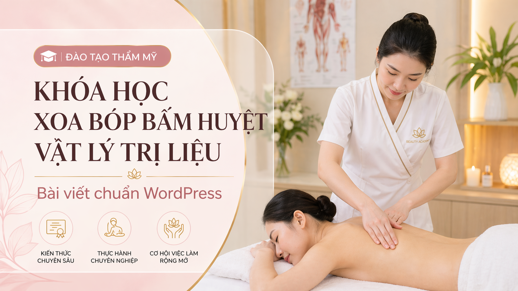 Kỹ thuật viên Xoa bóp bấm huyệt - Vật lý trị liệu